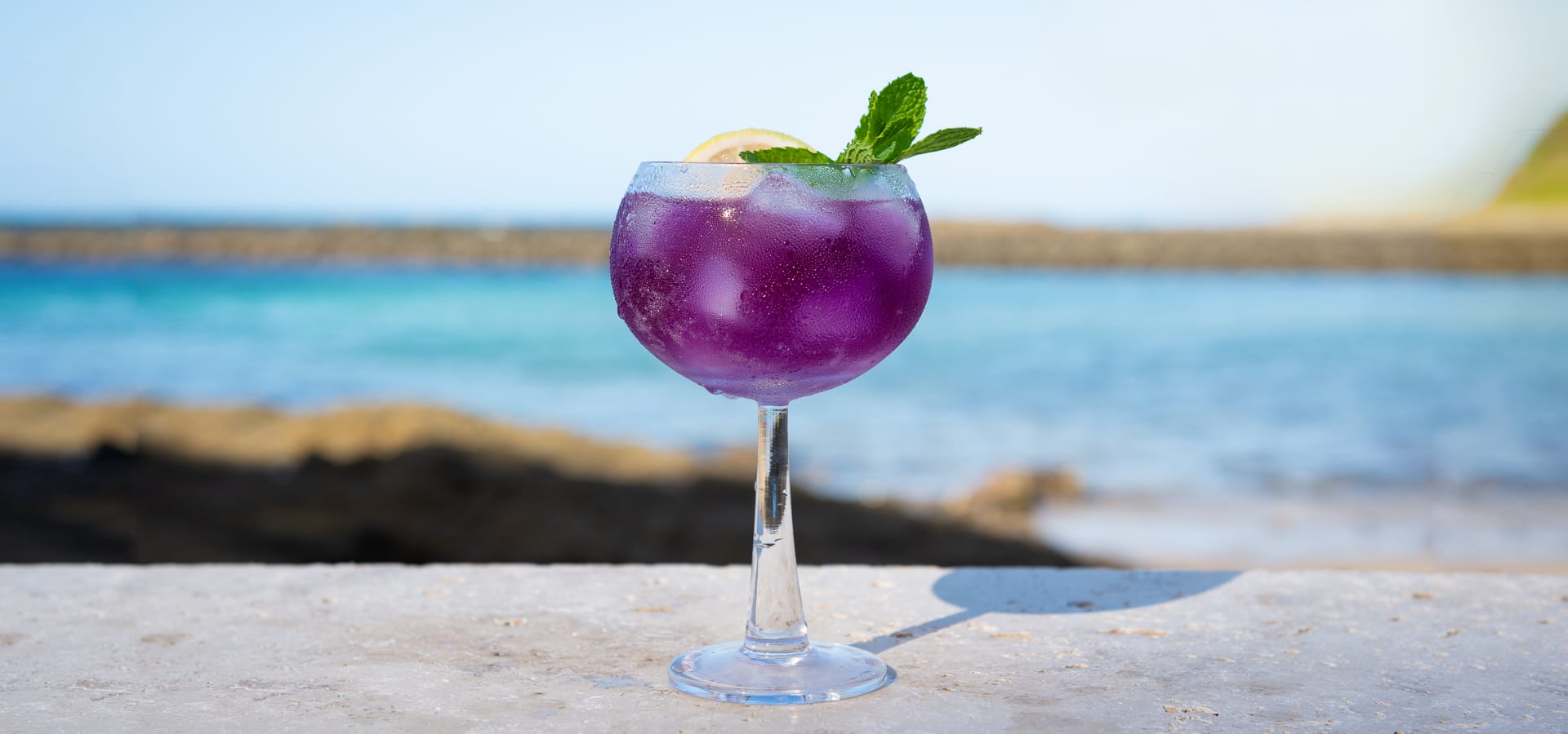 Blue Beauty Mocktail